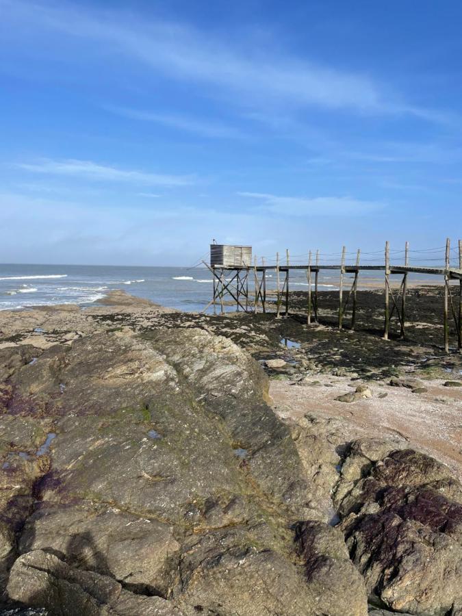 Appartement A 1 Pas De La Plage, Ambiance Boheme Naturel Préfailles Eksteriør bilde